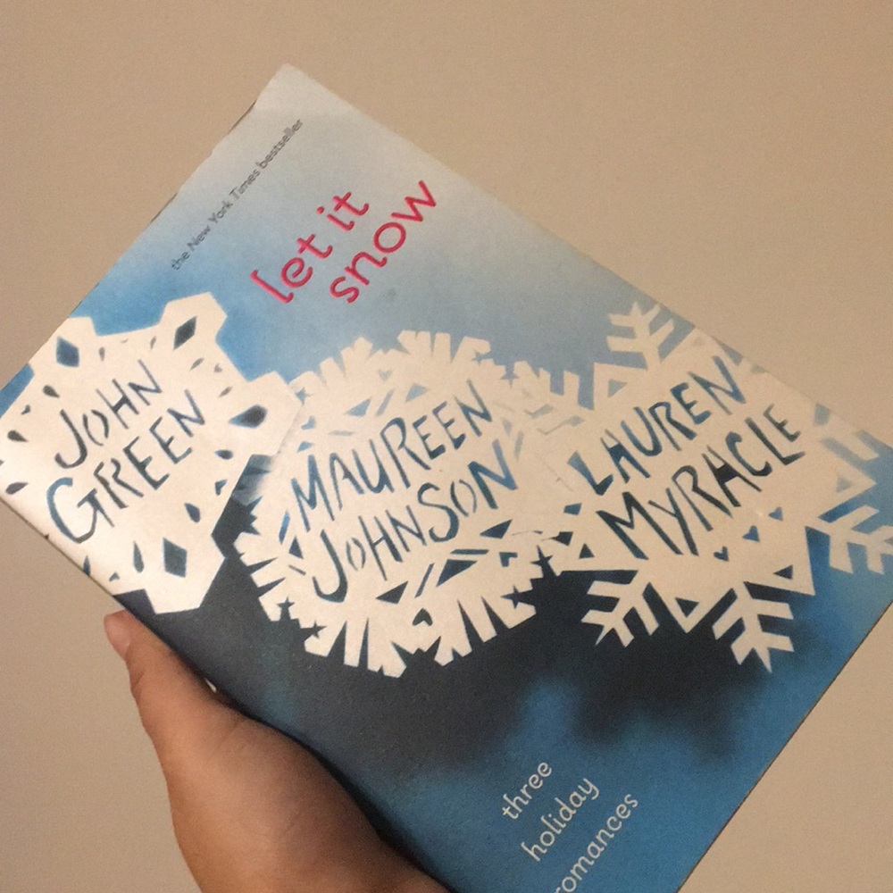 Let it snow John green book romance stories Lauren